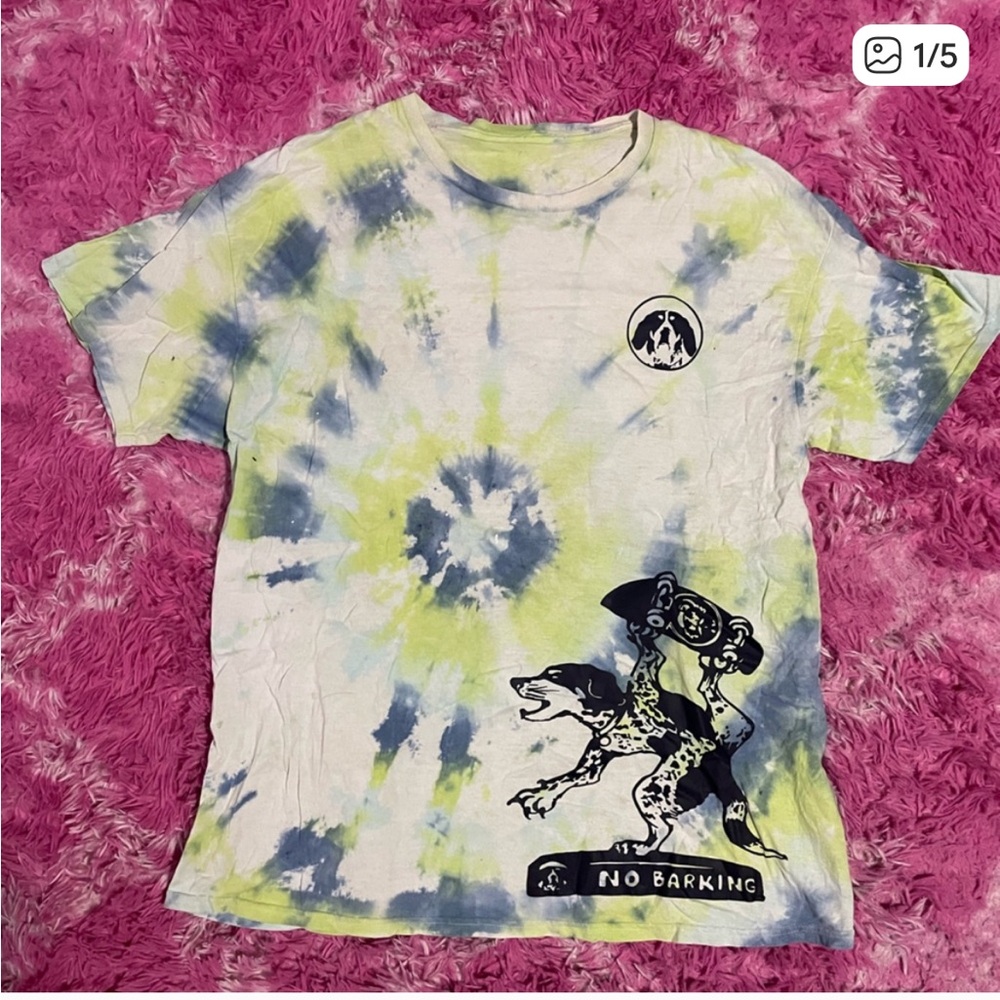 2 tie dye t shirts
